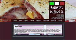 Desktop Screenshot of battistacalzone.com
